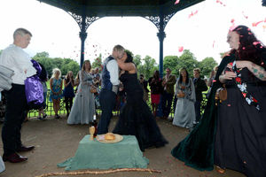 Supporting image for story: Pagan wedding takes place in Black Country park