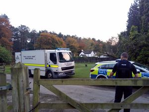 Supporting image for story: Buried pipe prompts bomb scare on Cannock Chase