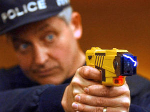 Supporting image for story: Poll: Should all police officers be equipped with Tasers?