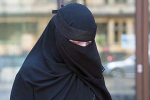 Lorna Moore outside court in London