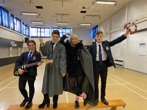 Supporting image for story: Students preparing to rock Bridgnorth in forthcoming show