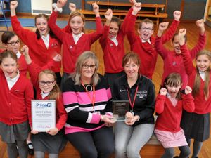 Supporting image for story: Shropshire school wins award for healthy initiative