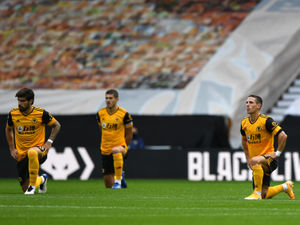 Supporting image for story: Wolves will continue to take knee ahead of games