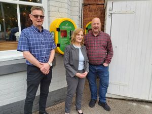 Supporting image for story: Defibrillator installed at pub thanks to the efforts of charity volunteers