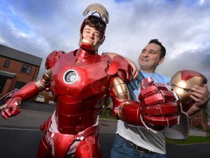 Supporting image for story: Telford creator giving Tony Stark a run for his money with full-size working Iron Man suit