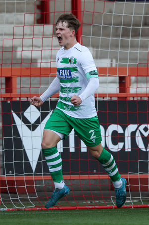 North Shropshire College student Harry who has secured a football scholarship in the USA.