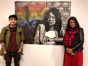 Supporting image for story: Eleanor Smith praises students behind art exhibition