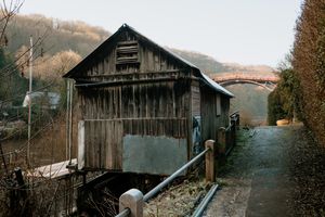Work has started on repairing the last Coracle Shed in England here in Ironbridge
