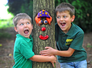 Supporting image for story: Tree people are waiting to be discovered in Kidderminster trail