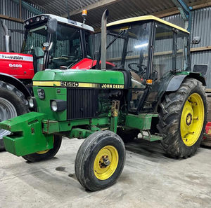 A John Deere up for grabs at the sale