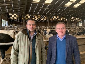 Supporting image for story: North Shropshire by-election: Environment Secretary visits family farm