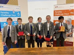 Supporting image for story: Shrewsbury school celebrates Faraday success