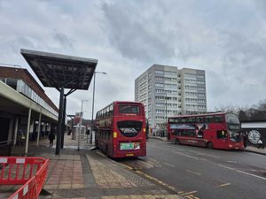 Chelmsley Wood bus interchange. Picture: Sam Greenway LDR Free to use by all LDR partners