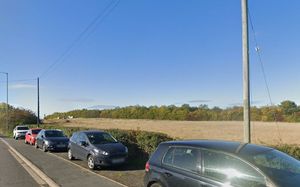 80 new homes could be built on this patch land west of Wellington Road in Horsehay. Photo: Google