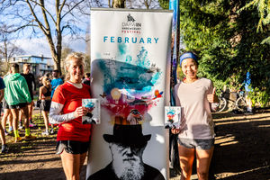 Shrewsbury's annual DarwIN Festival opened with a Park Run with a difference in The Quarry.