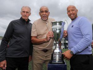 Supporting image for story: Players young and old turn out for launch of Walsall community football centre