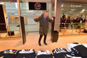 The HMV store opening in the Darwin shopping Centre, Shrewsbury
