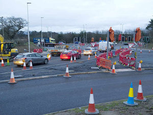 Supporting image for story: Pull your fingers out, MP tells Shrewsbury A5 roadworks delay firm
