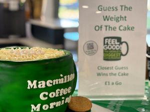 Supporting image for story: Care homes across Birmingham and the Midlands raise hundreds for Macmillan  with coffee, cake and community spirit