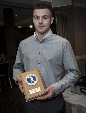 Craig Morris - Best Newcomer. Picture by Mark Jones.
