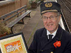 Supporting image for story: Ian's hero award