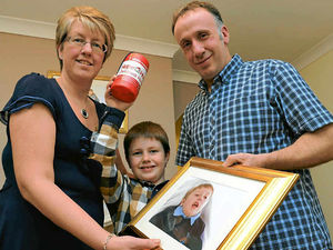 Supporting image for story: Telford family determined to keep memory of son alive raises £20,000 for Oswestry hospice