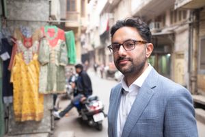 Sathnam Sanghera in Amritsar for Channel 4
