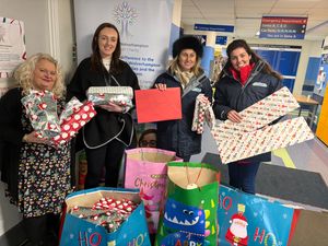 Supporting image for story: Christmas cheer brought to Wolverhampton Children's Hospital by funfair operators