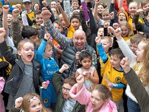 Supporting image for story: Wolves take over Mander Centre