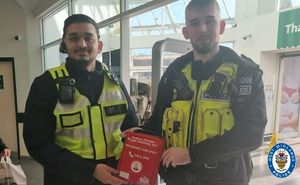 As part of the action, police held outreach projects in their local communities