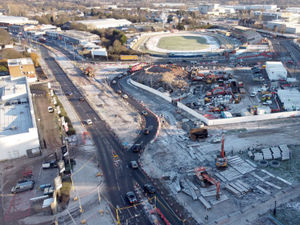 Supporting image for story: Pushing on after flyover flattened
