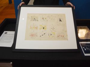 Supporting image for story: Stage backdrop designs drawn by Sir Paul McCartney unveiled at museum