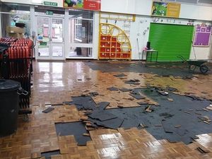 Supporting image for story: All pupils back on site at school three weeks after flood damage