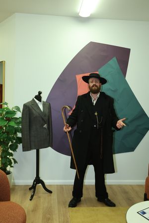 Tom Hardy lookalike competition at King & Allen new flagship store in the Jewellery Quarter in Birmingham