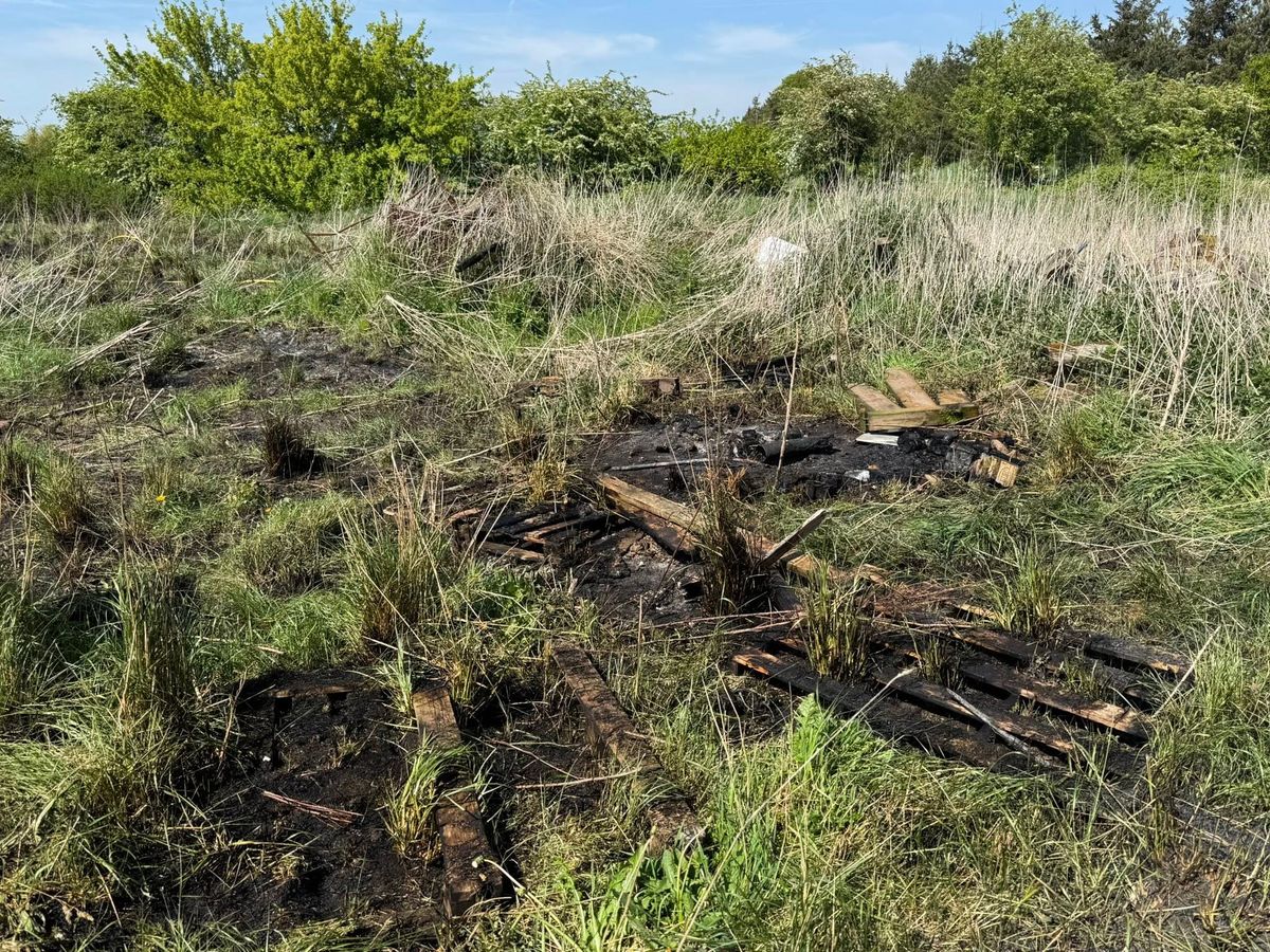 Firefighters issue advice after large open fire in Market Drayton is caused by unattended bonfire