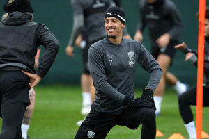 Callum Robinson. (Photo by Adam Fradgley/West Bromwich Albion FC via Getty Images).