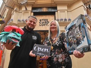 Supporting image for story: Pokémon fans and gamers turn out in droves for the launch of a new trading card game store in Walsall