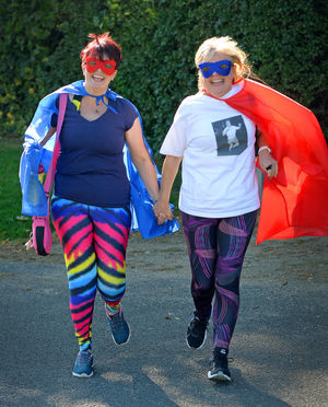 Helen Whitehouse and Vicky Patrick from Walsall.
