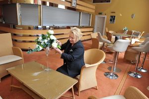 Himley Hall manager Tracey Reece