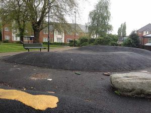 Supporting image for story: Anger as council covers over playground
