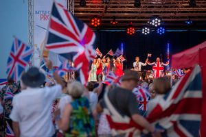Guests will enjoy three hours of live performances at the Battle of Britain Proms.