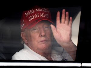 Supporting image for story: Donald Trump says he’s considering ways to serve a third term as president