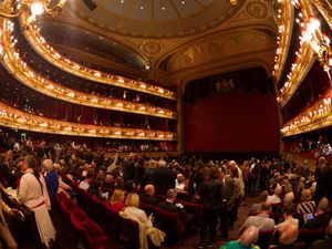Supporting image for story: Royal Opera House commissions new stage curtains to honour the King