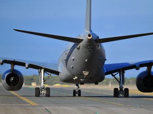 Supporting image for story: Fact check: UK tanker aircraft cannot refuel Israeli jets