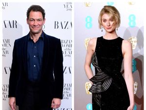Supporting image for story: Dominic West and Elizabeth Debicki pictured as The Crown’s Charles and Diana