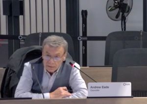 Councillor Andrew Eade speaking at Telford & Wrekin Council's cabinet meeting on Thursday, December 4, 2025. Picture: Telford & Wrekin Council