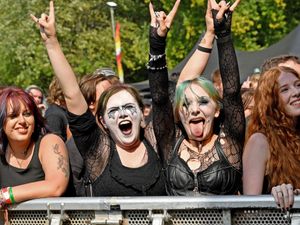 Supporting image for story: More than 7,000 music fans attend the 10th WV1Fest Tribute Festival in West Park Wolverhampton
