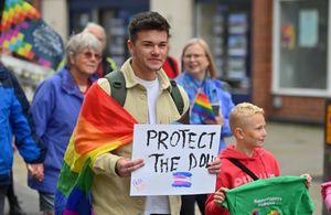 Thousands turned out for Shrewsbury's Pride festival