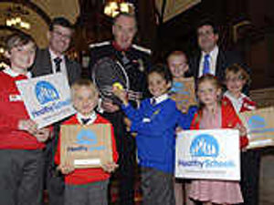Supporting image for story: Pupils rewarded for healthy living