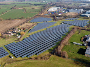 The Wheat Leasows Solar Farm.